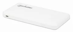 Manhattan powerbank 10000mAh,USB-C,microUSB-A,bije