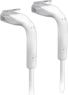 Ubiquiti U-Cable-Patch-0.3M-RJ45, UniFi Ethernet Patch Cable, 0,3m, Cat6, White