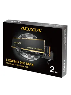 ADATA SSD Legend 960 Max, R7400/W6800, 2TB, NVMe