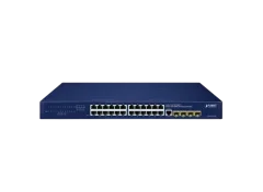 Planet 24-Port 10 100 1000T 4-Port 100 1000X SFP Managed Gigabit Switch