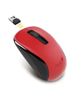 Miš Genius NX-7005 USB crveni bežični