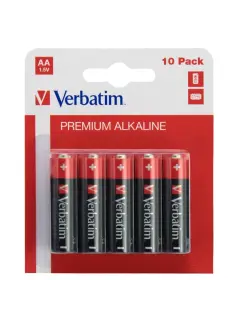 Baterije Verbatim #49875 alkalne AA 1,5V, 10/1