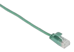 Masterlan comfort patch cable UTP, extra slim, Cat6, 3m, green