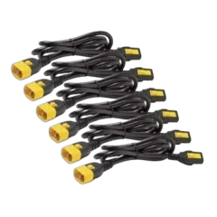Power Cord Kit (6 ea), Locking, C13 to C14, 1.8m, Blue