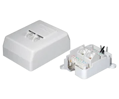 Transmedia RJ45 connector for round cable