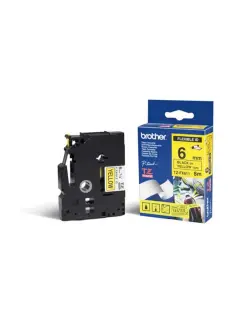 Vrpca Brother p-touch TZEFX611 6mm black/yellow