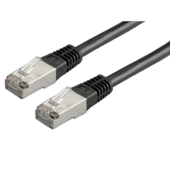NaviaTec Cat5e SFTP Patch Cable 0,5m black