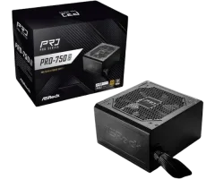 ASRock PSU PRO Series PRO-750G, 750W, 80 Gold