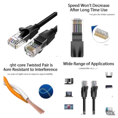 Vention Cat.6 UTP Patch Cable 1M Gray