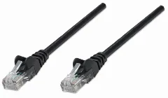 Intellinet Cat6, CCA, U/UTP, PVC, RJ45,15m, crni