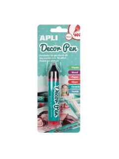 Marker Apli decor pen 3D efekt pearl crveni 15007