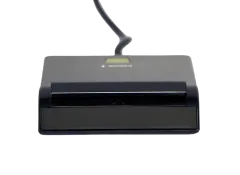 Gembird USB smart card reader, black