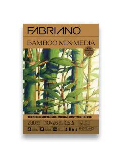 Blok Fabriano Bamboo 18x26 280g 25L ljepljeni top side 19100727