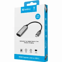 Sandberg HDMI Capture Link to USB-C