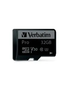 Memorijska kartica Verbatim #47041 micro SDHC 32GB Pro U3, V30, Class10 + Adapter