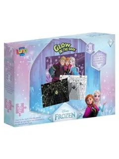 Puzzle Frozen "svjetleće u mraku" 100/1 565648