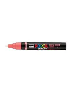 Marker Uni pc-5br brush Posca koraljno rozi
