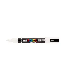 Marker Uni pc-5br brush Posca bijeli