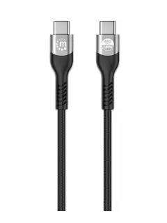 Manhattan kabel USB-C, PD3.1, 240W, 480Mbps, 2m