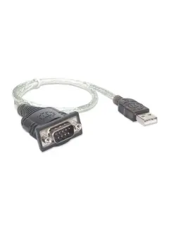 Manhattan kabel USB/RS232, AM/DB9M, 45 cm