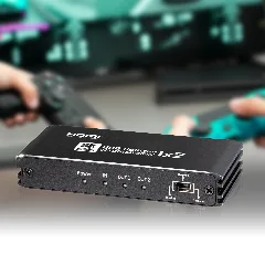 Transmedia HDMI kutni adapter, muški na ženski