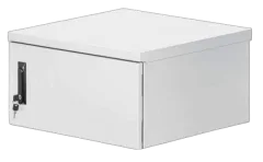 Intellinet Industrial IP55 19" Wall Mount Cabinet with Integrated Fans, 6U