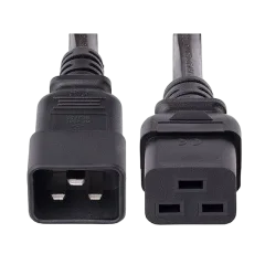 NaviaTec PDU (Power Distribution Unit) sa 4x IEC C19 4x IEC C13 priključaka, kabel IEC C20, 19"