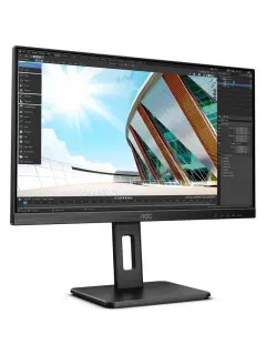AOC Q27P2Q 27", VGA, HDMI, DP, USB, QHD, HAS