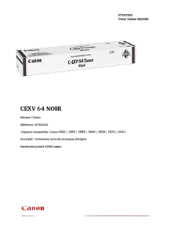 Canon toner CEXV64 Magenta