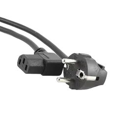 Gembird Power cord (right angled C13), 1.00 mm2, 10 A, 1.5 m