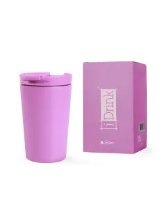 Šalica iTotal putna 260ml Light purple ID0240