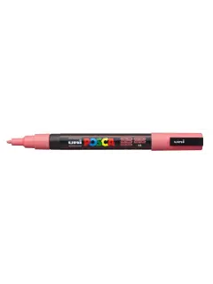 Marker Uni pc-3m Posca koraljno rozi
