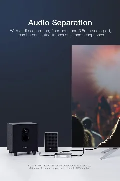 Vention 3 In 1 Out HDMI Switcher