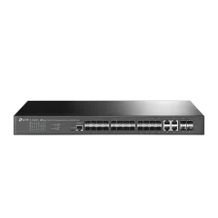 TP-Link JetStream 24-Port SFP L2 Managed Switch with 4 10GE SFP Slots