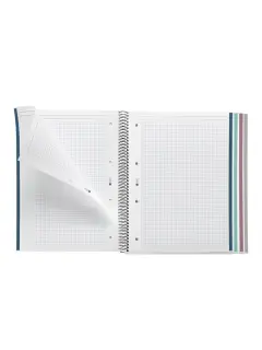 Kolegij blok Miquelrius A4 70g 100L spiralni kocke Keep it simple MR4057