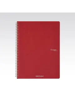 Bilježnica Fabriano Ecoqua original A4 90g 70L spiralna kocke cherry 19290103