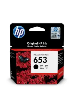 Tinta HP 3YM75AE 653 Ink advantage AIO 6000/6400 black