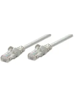 Intellinet Cat6, CCA, U/UTP, PVC, RJ45, 2m, sivi