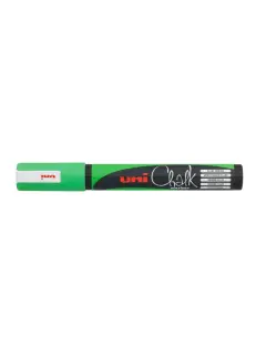 Marker Uni pwe-5m chalk_kreda fl. zeleni