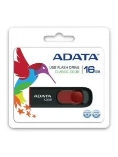 ADATA C008, 16GB, USB2.0, crno-crveni