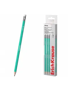 Grafitna olovka ErichKrause s gumicom HB Prime HB 60696 12/1