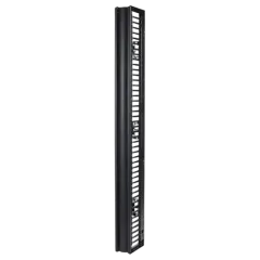 APC Valueline, Vertical Cable Manager for 2 4 Post Racks, 84"H X 6"W, Single-Sided with Door