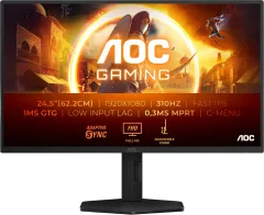 AOC 25G4SXU, 24,5", 2xHDMI, DP, 300Hz, HAS, USB