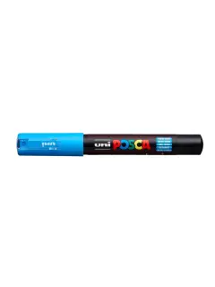 Marker Uni pc-1m Posca svijetlo plavi