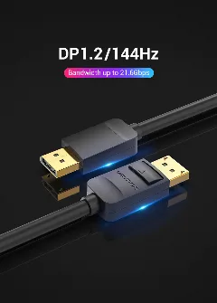 Vention Mini DP to DP Cable 1.5M Black