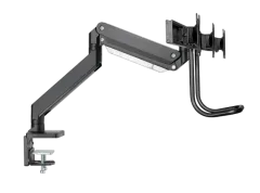 Gembird Desk mounted adjustable monitor arm for 3 monitors