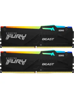 Kingston DDR5 32GB 6000MHz,2x16G, FURY Beast RGB E