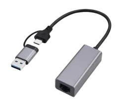 Gembird USB 2.5G Gigabit network adapter, space grey
