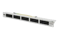 Digitus CAT 3 ISDN patch panel, unshielded 50 port, grey