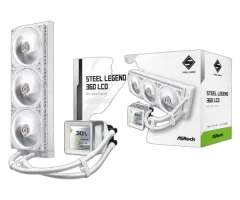 ASRock Steel Legend 360 LCD AIO Liquid Cooler